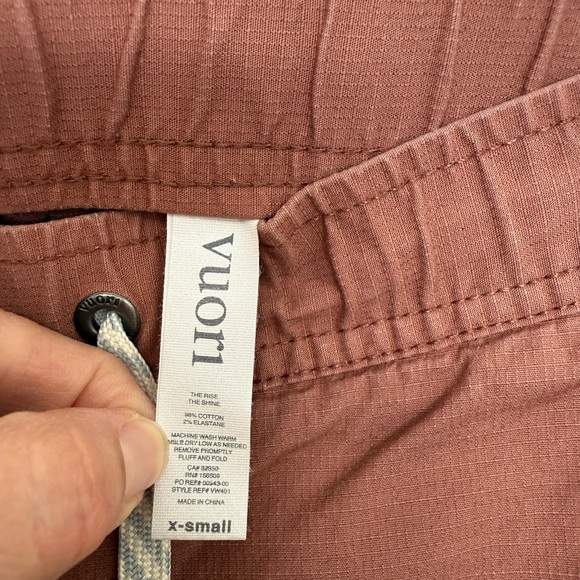 Vuori Women’s Ripstop Pants Terracotta XS - Picture 6 of 8